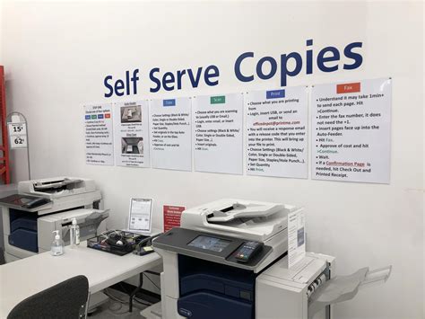 office max self service printing